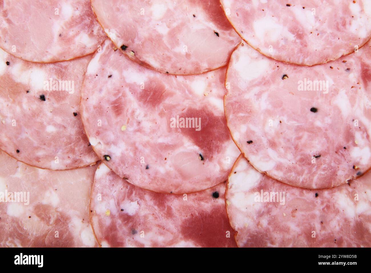 fresh ham texture as very nice food background Stock Photo - Alamy