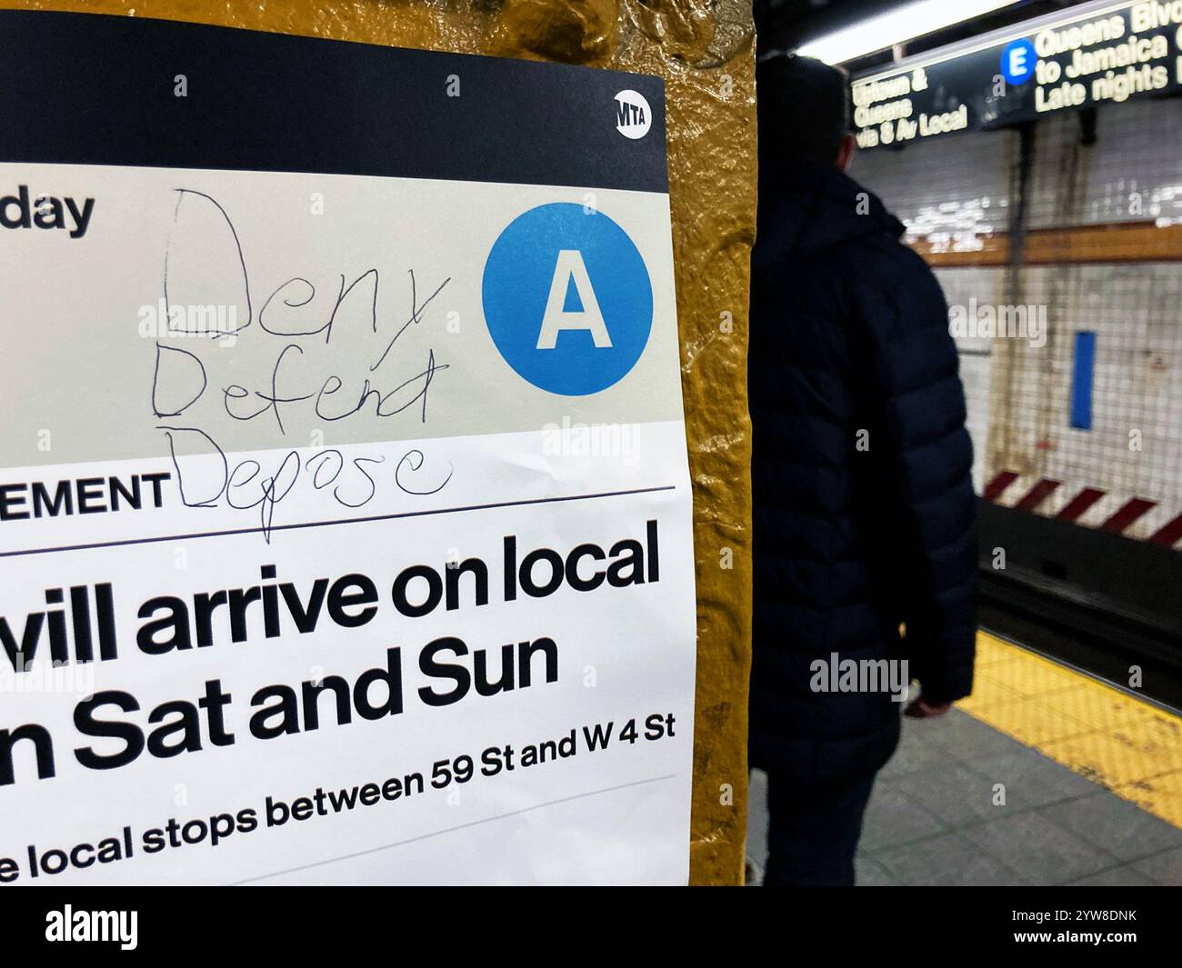 Deny defend depose hi-res stock photography and images - Alamy