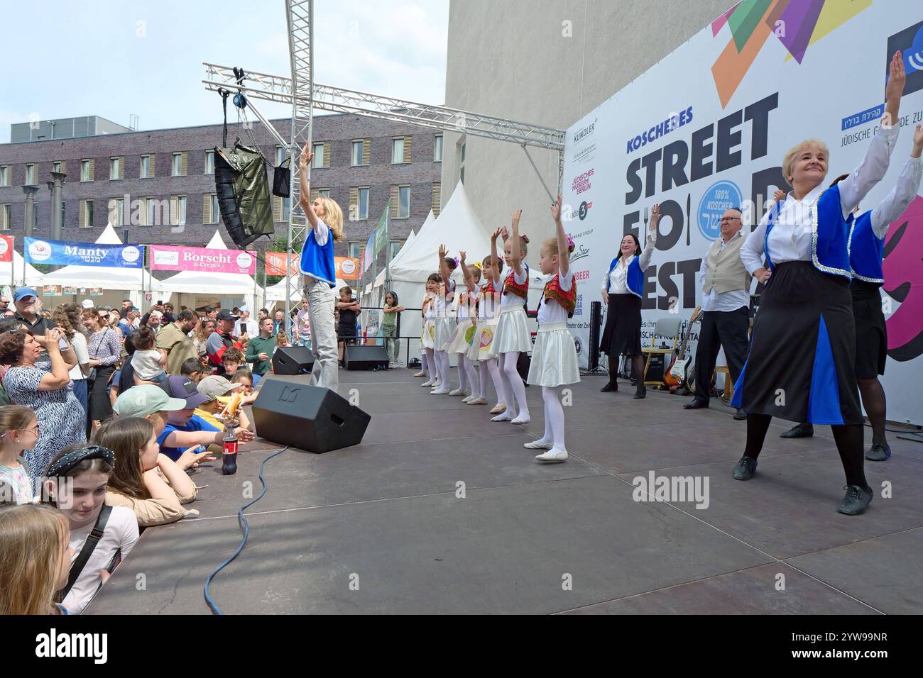 Das 3. Koschere Sreet Food Festival in Berlin am 07. Juli 2024 Auf dem