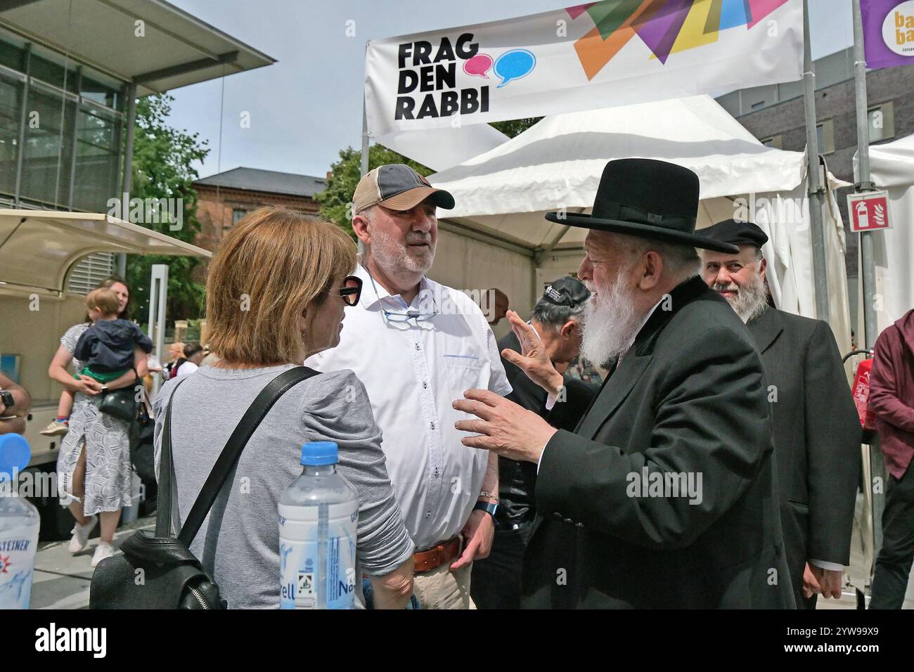 Das 3. Koschere Sreet Food Festival in Berlin am 07. Juli 2024 Auf dem