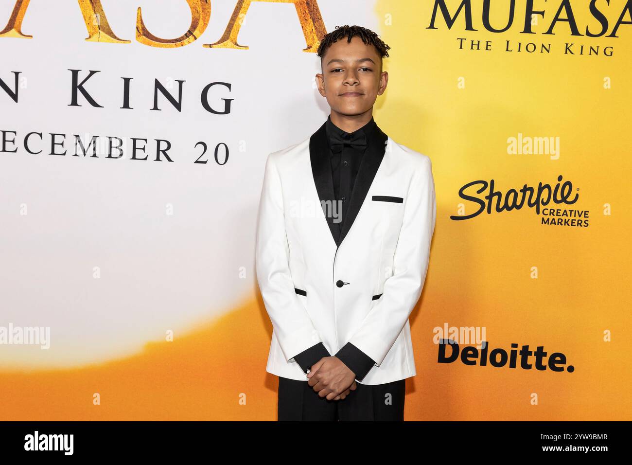 Hollywood, USA. 09th Dec, 2024. Theo Somolu attends the arrivals of the