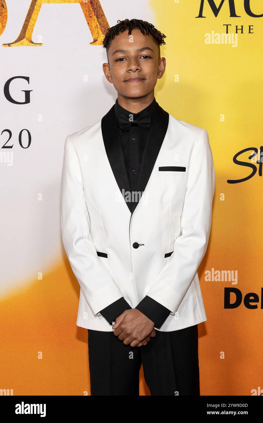 Hollywood, USA. 09th Dec, 2024. Theo Somolu attends the arrivals of the