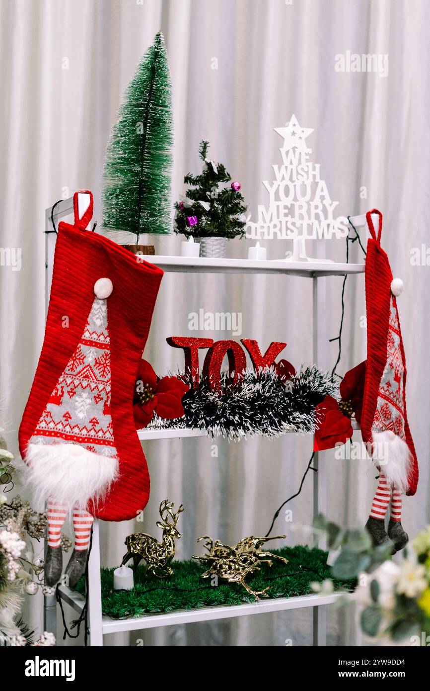 Group christmas baubles cut out hi-res stock photography and images - Alamy