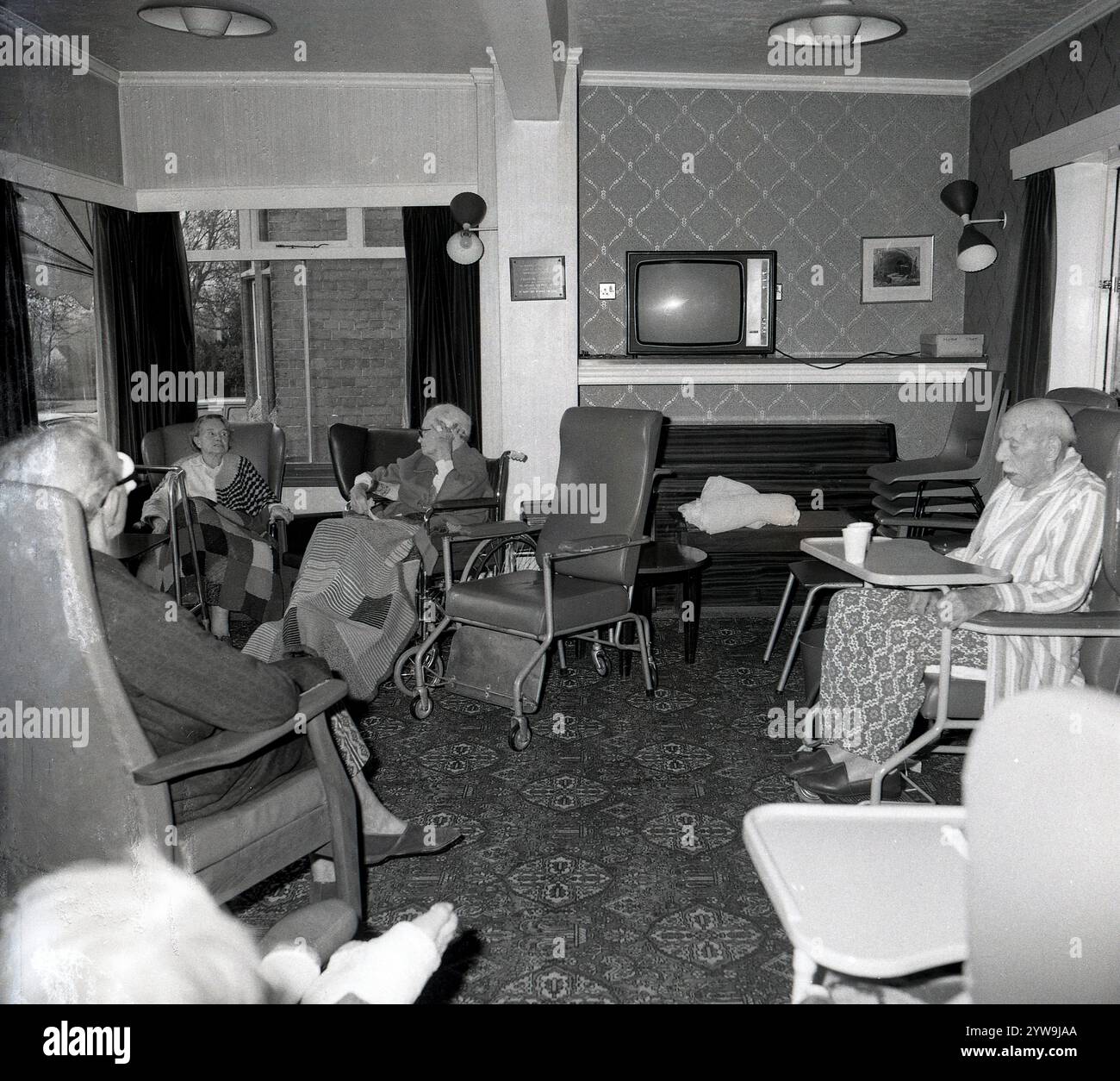 Sitting room 1970s hi-res stock photography and images - Alamy