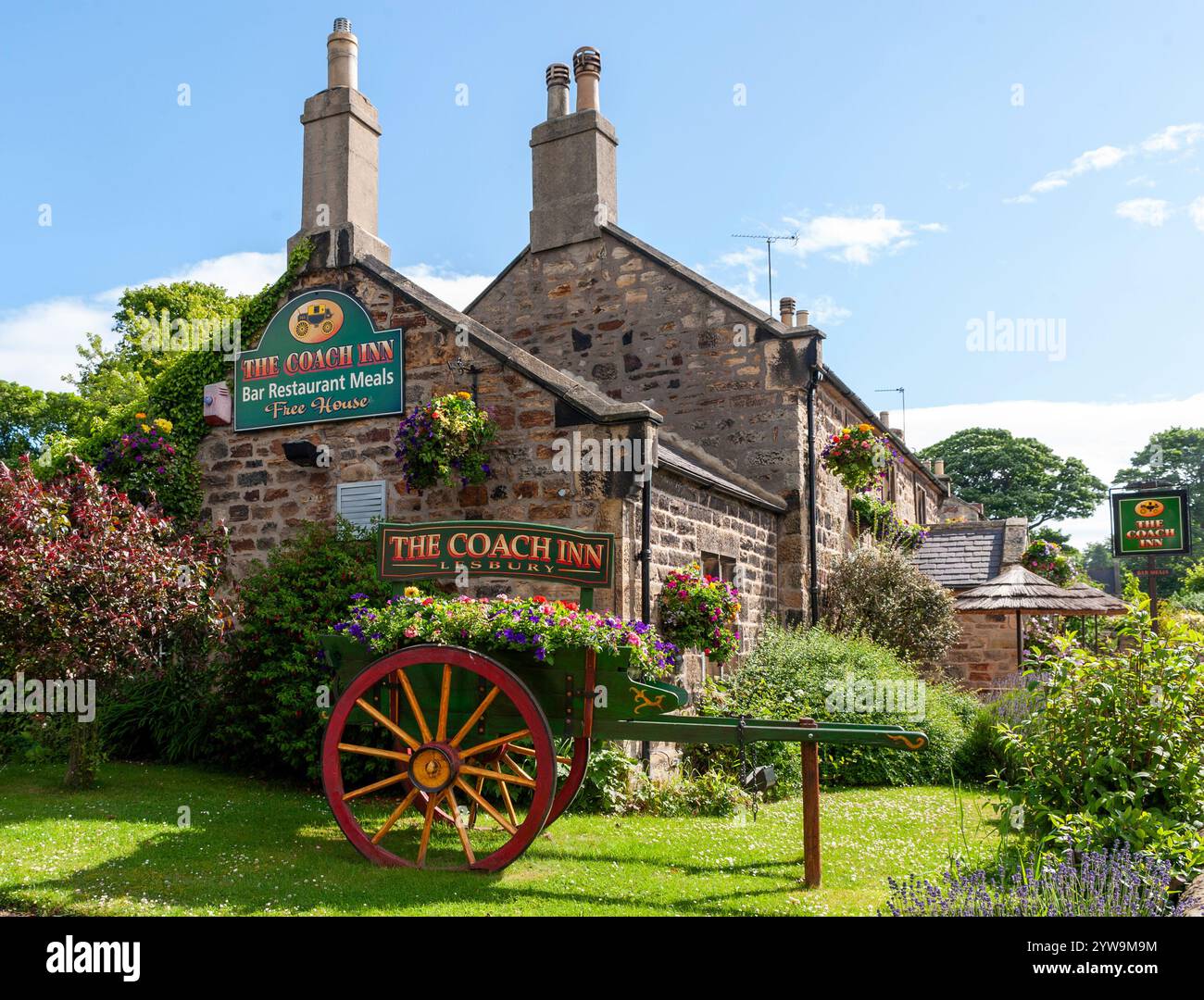 The Coach Inn - public house - Main Street, Lesbury, Alnmouh ...