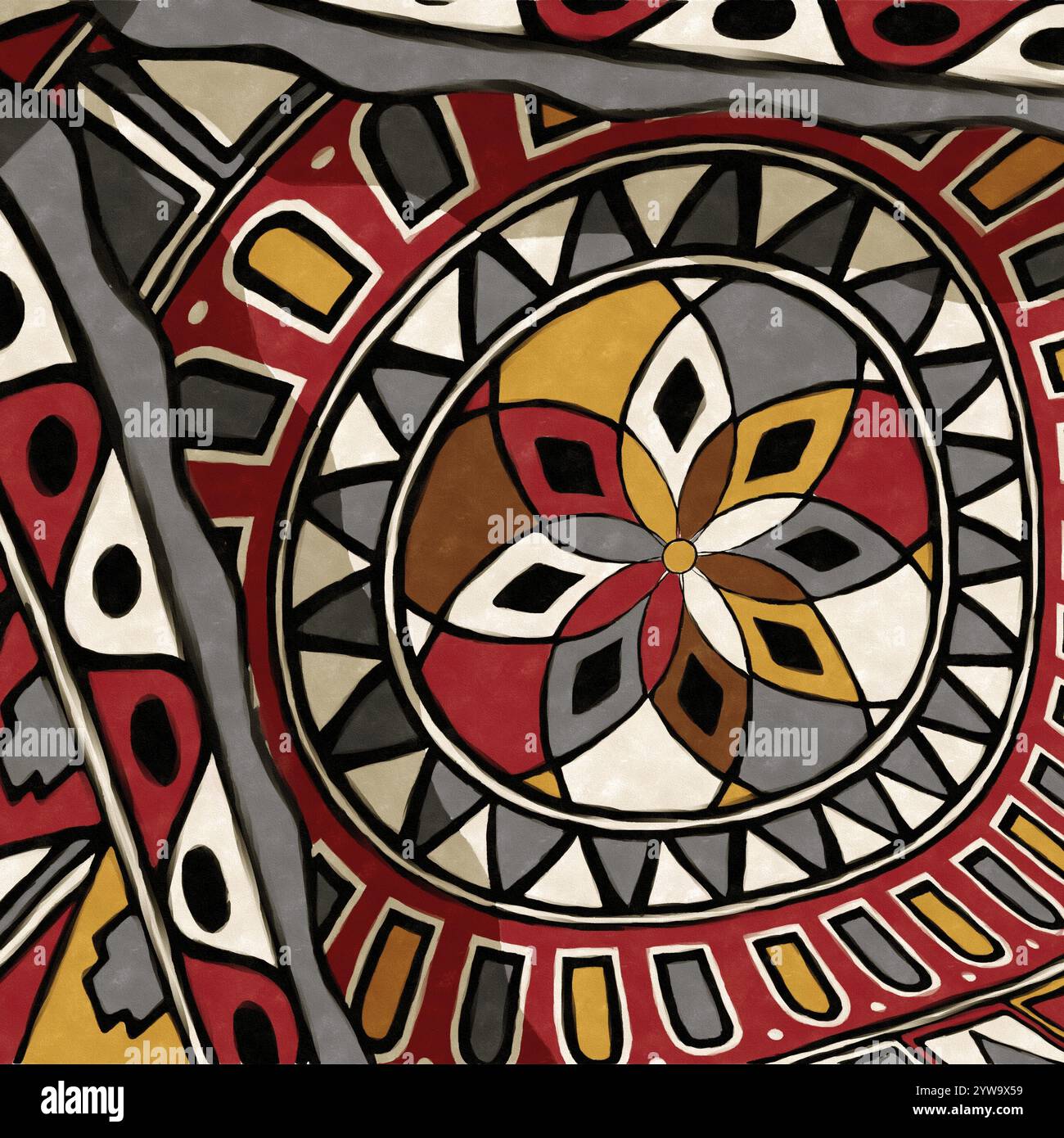 African tribal wallpaper hi-res stock photography and images - Alamy