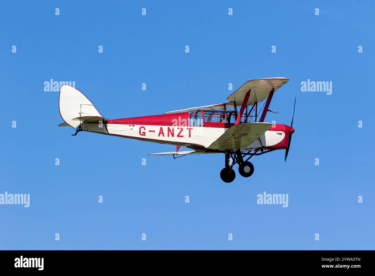 The classic Thruxton Jackaroo, tiger moth conversion Stock Photo