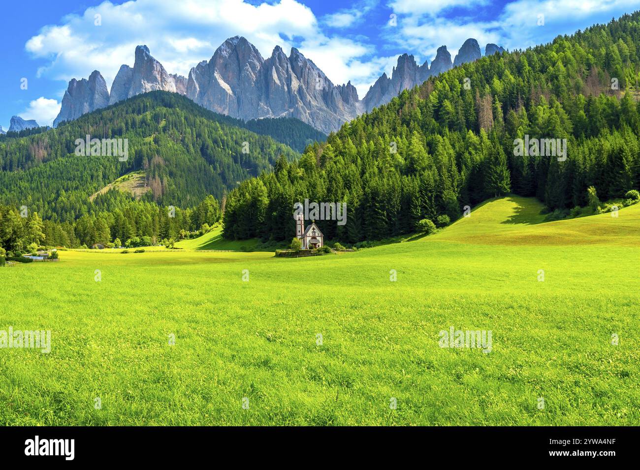 Stunning meadow in dolomites mountains hi-res stock photography and ...