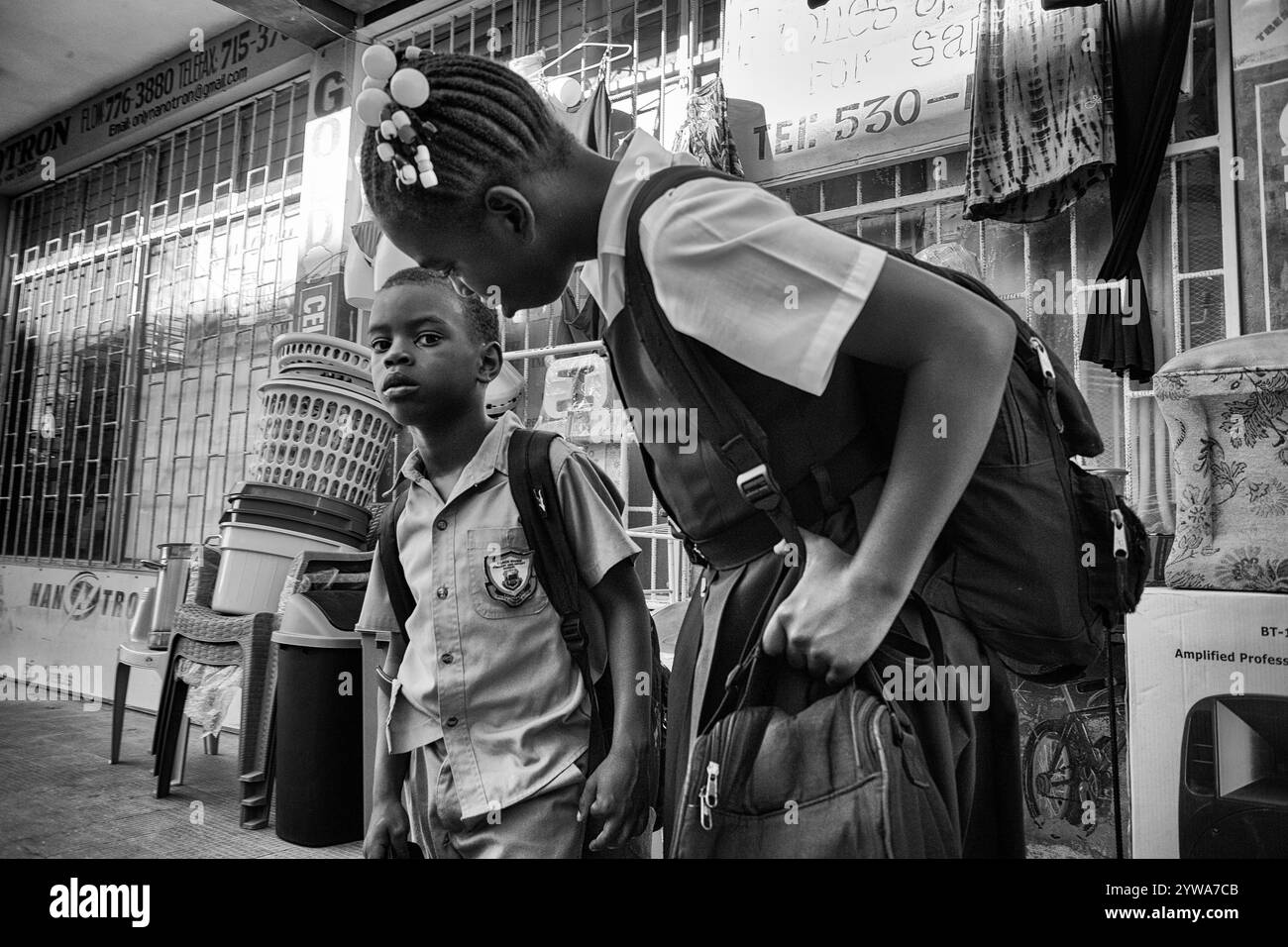 Caribbean life jamaica Black and White Stock Photos & Images - Alamy