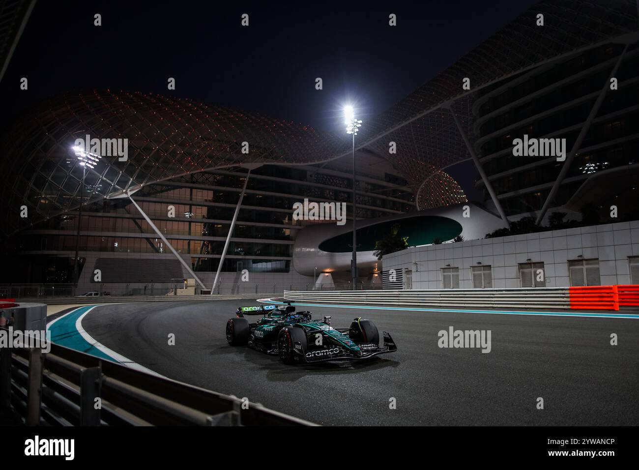 35 CRAWFORD Jak (usa), Aston Martin F1 Team AMR24, action during the Formula 1 Abu Dhabi post