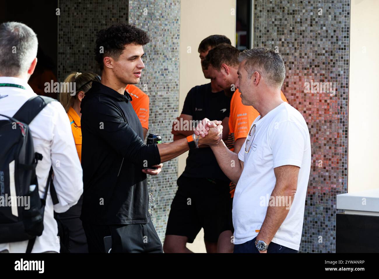 during the Formula 1 Abu Dhabi postseason test 2024, on December 10, 2024 on the Yas Marina