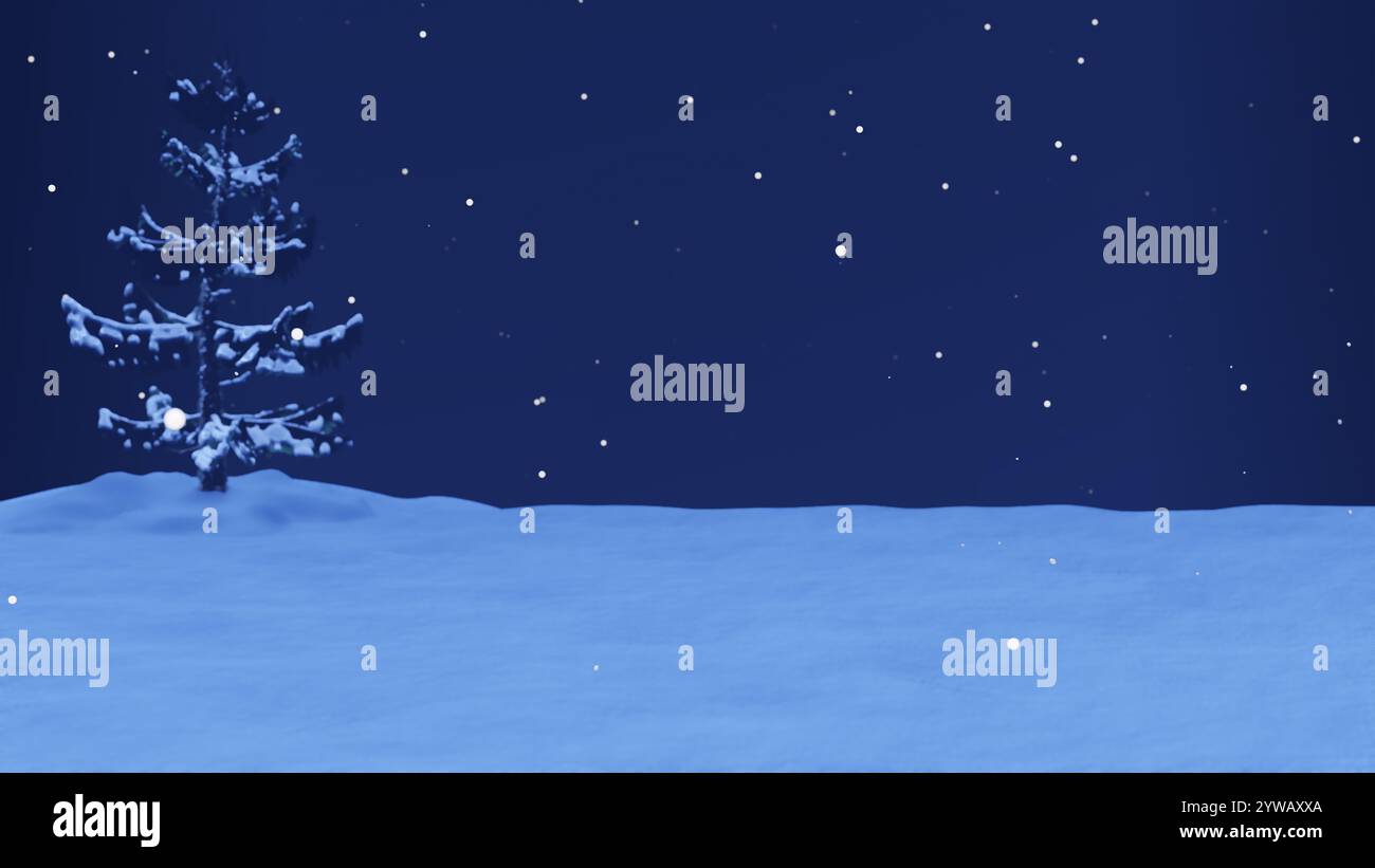 Snow Falling 4k Animation Snow falling 4k animation snowfall hi-res stock photography and images ...