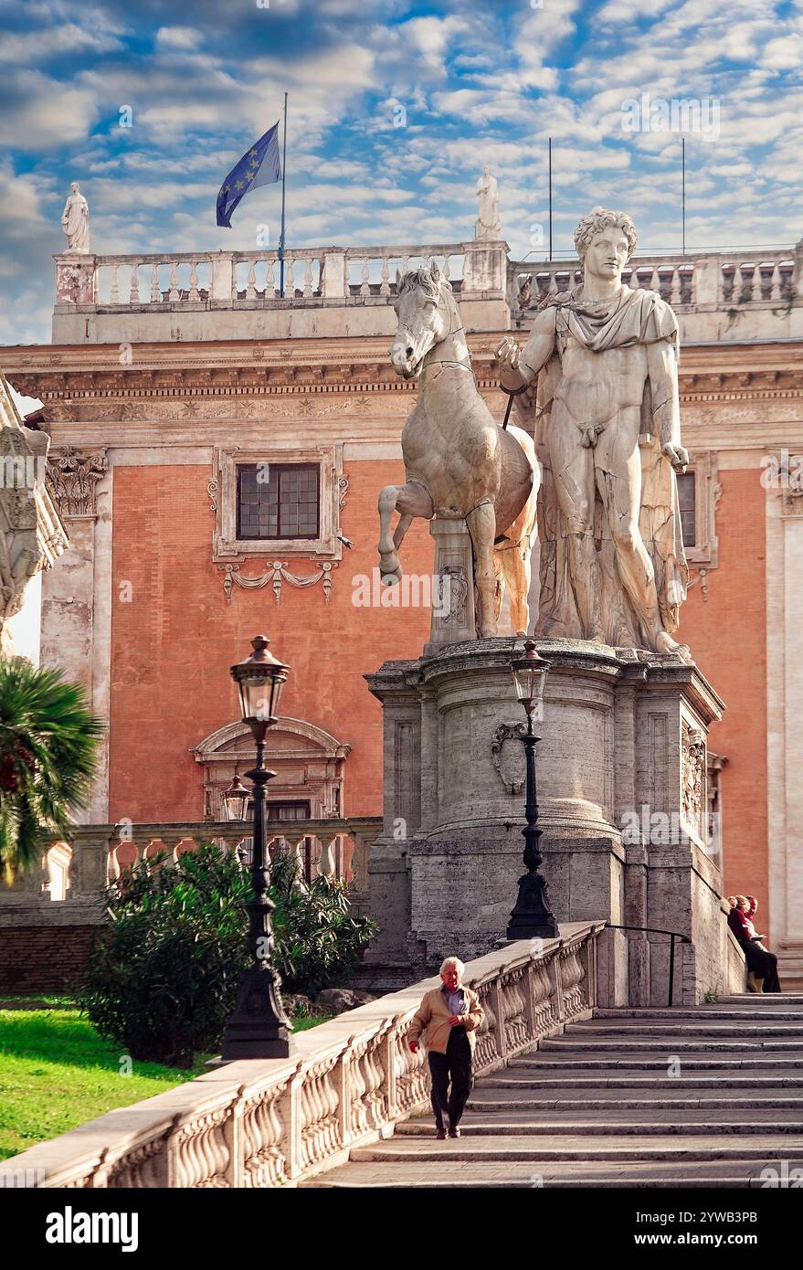 Capitolinus Roma Rome in 1900s hi-res stock photography and images - Alamy