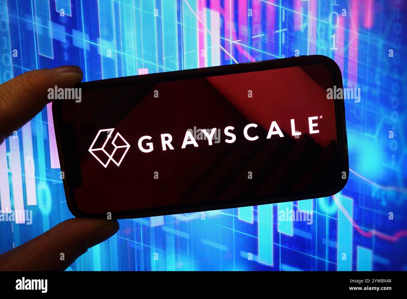 Grayscale bitcoin trust hi-res stock photography and images - Alamy