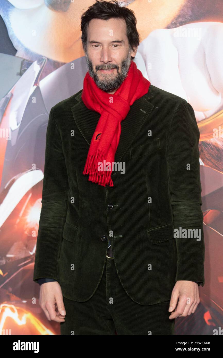 London, UK. 10 Dec, 2024. Pictured: Keanu Reeves attends The UK ...