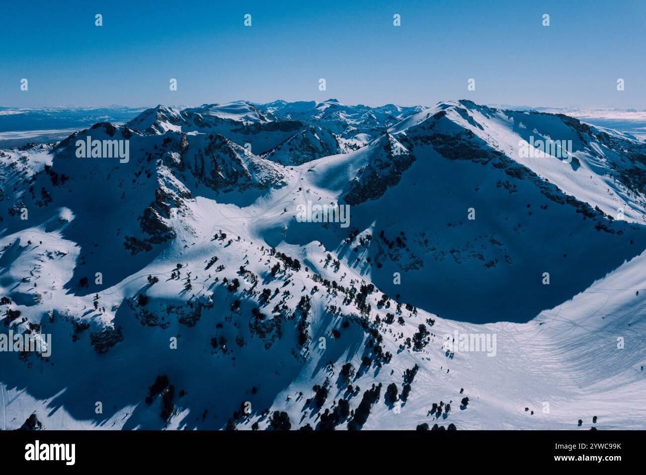 Ruby Mountains Stock Photo