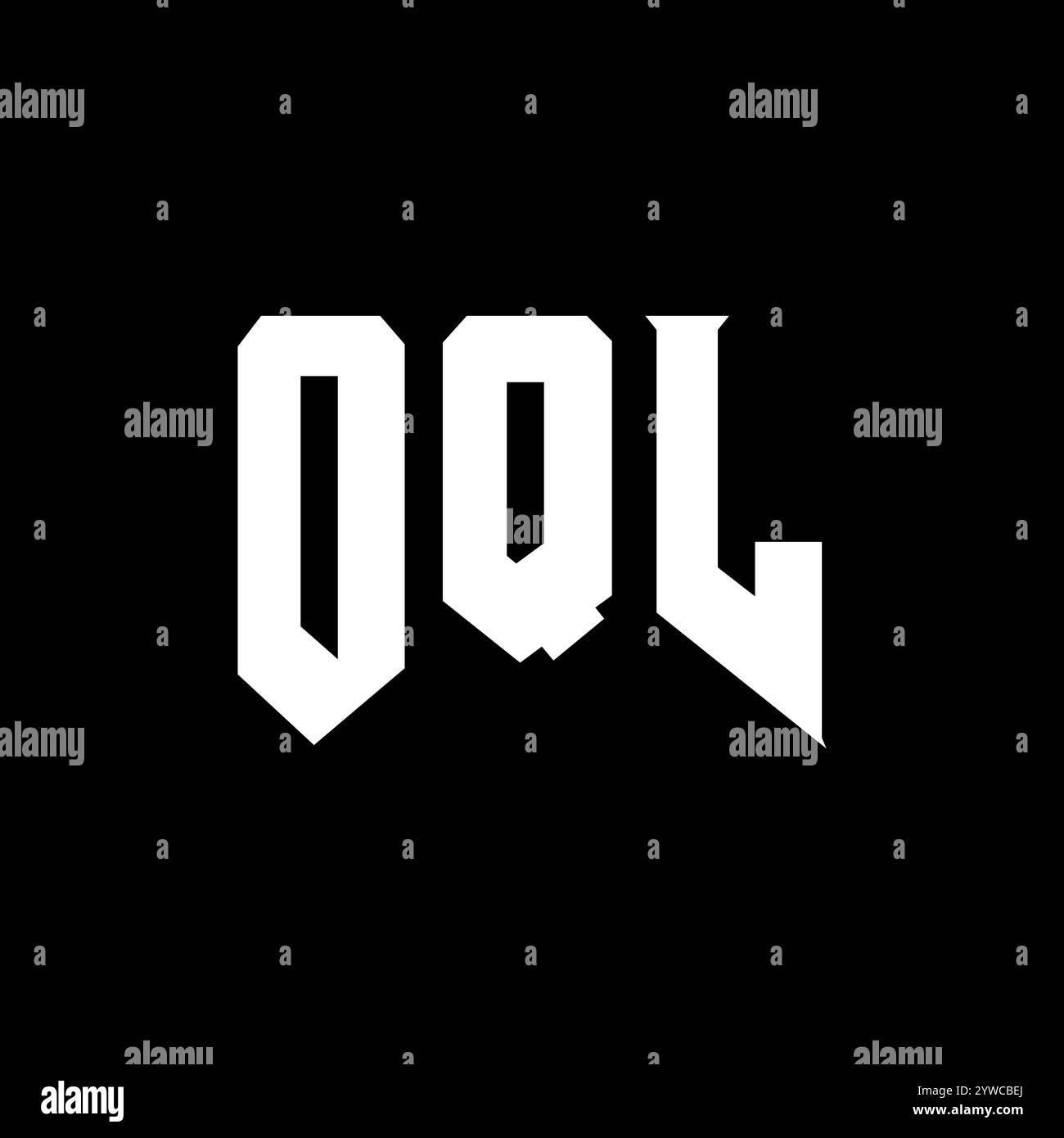 Oql Letter Logo Design For Technology Company Oql Logo Design Black