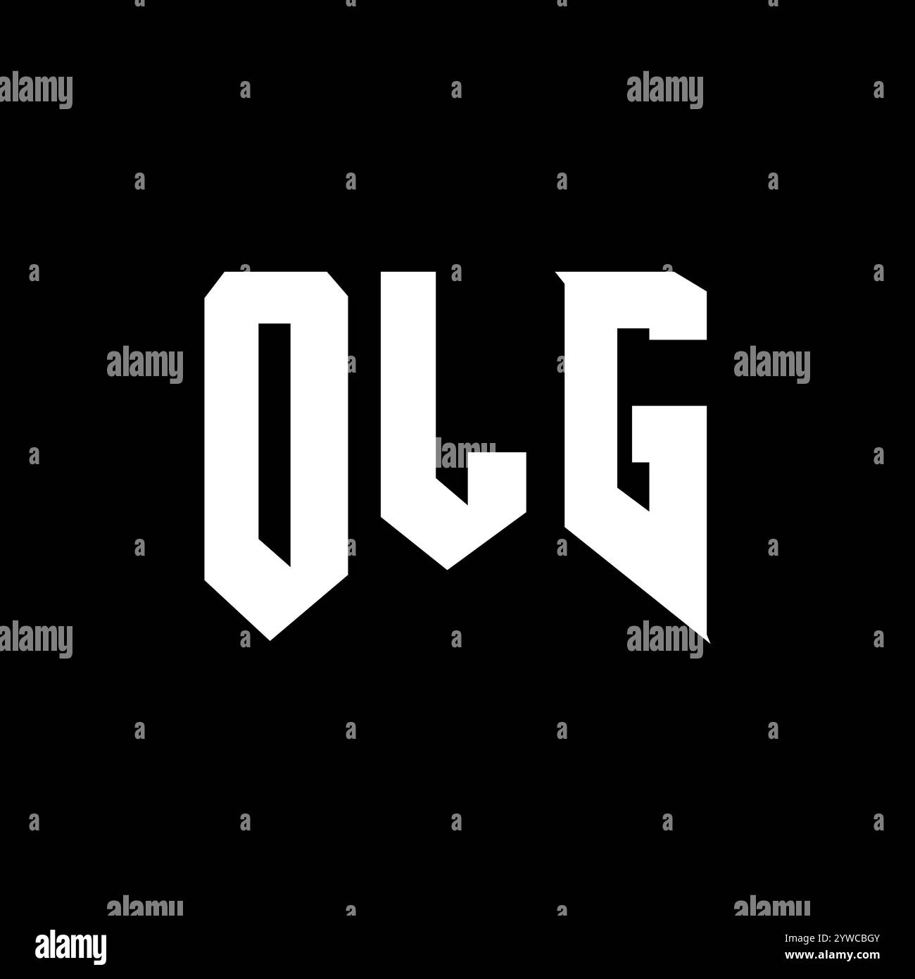 OLG letter logo design for technology company. OLG logo design black ...