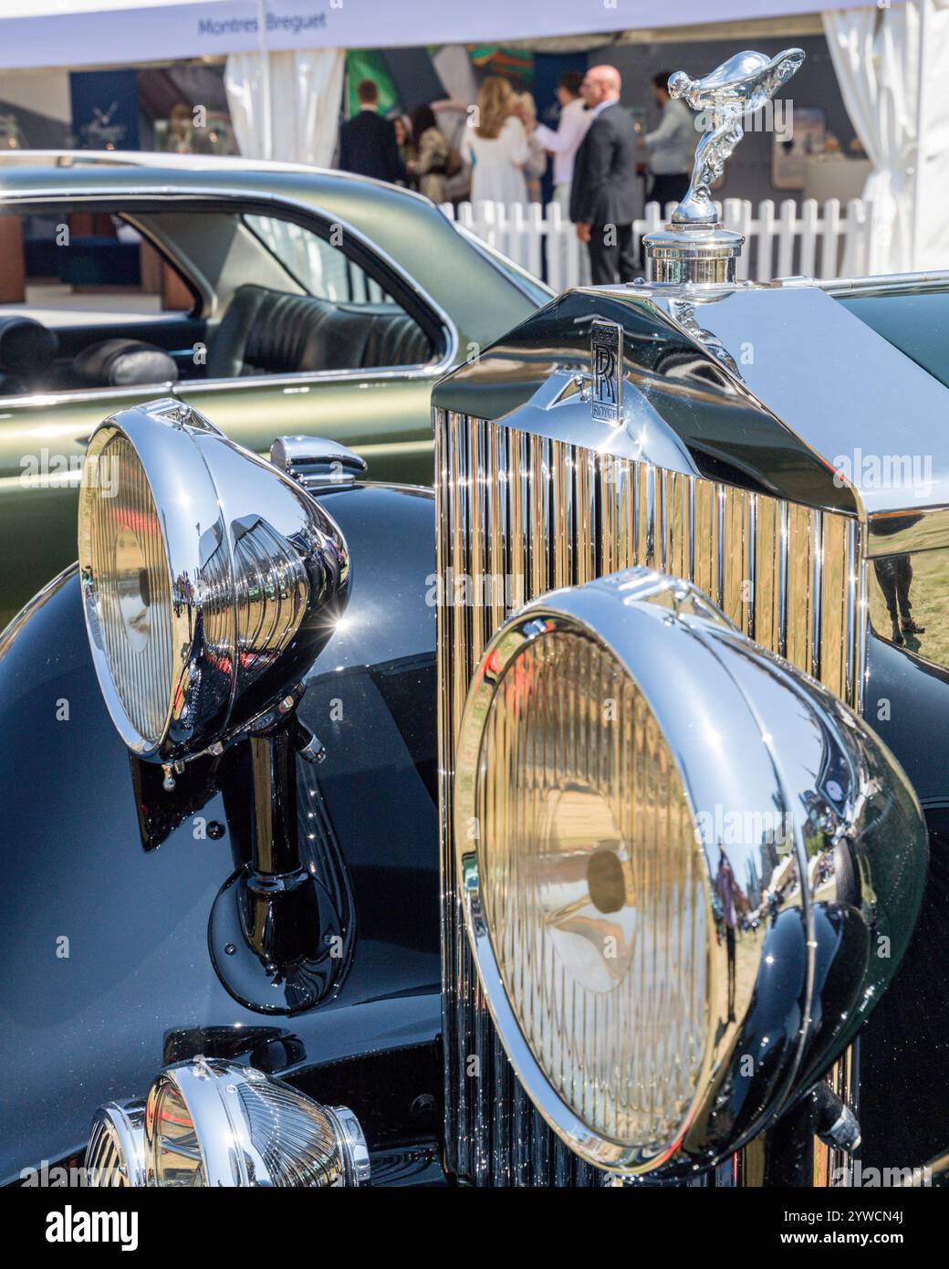 Rolls royce phantom vintage car hi-res stock photography and