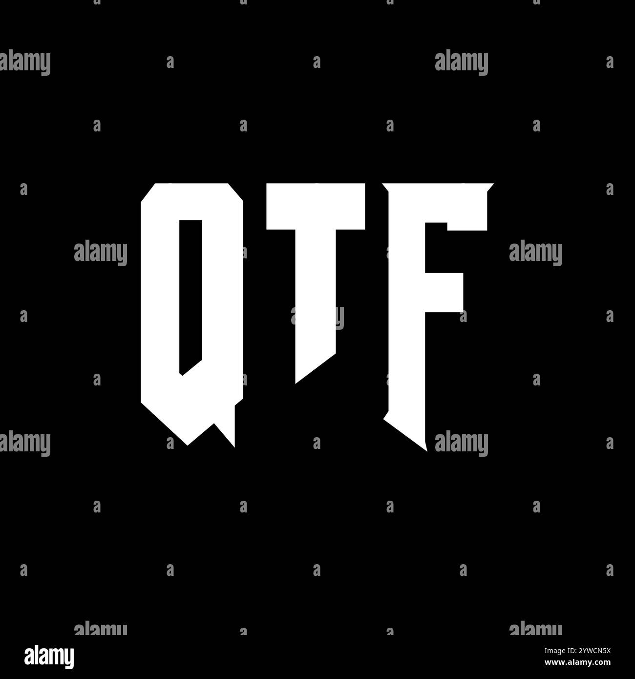 Qtf business company logo hi-res stock photography and images - Alamy