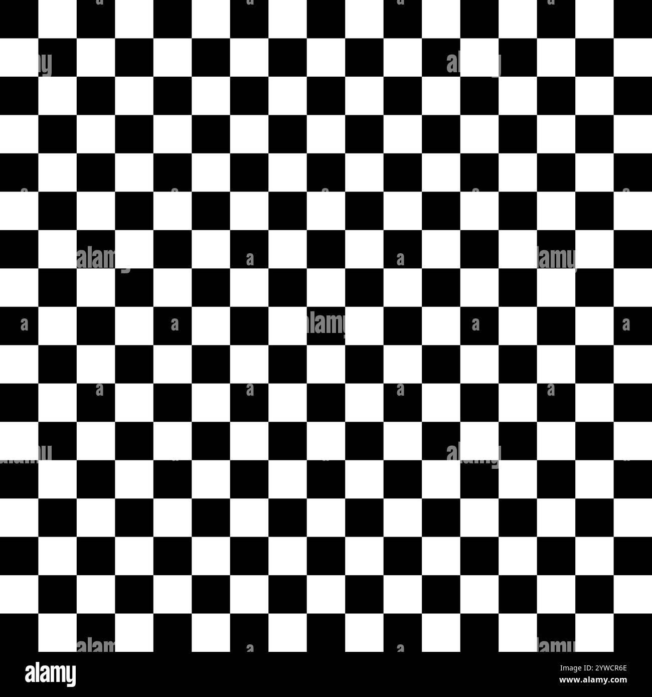 Checkerboard pattern. Black white grid. Minimal geometric layout. Simple vector background. Stock Vector