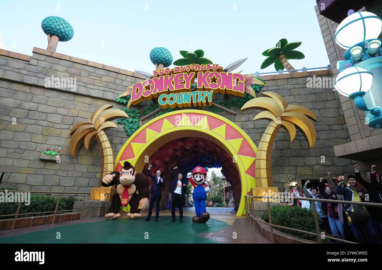 A new area "Donkey Kong Country" opens at Universal Studios Japan (USJ ...