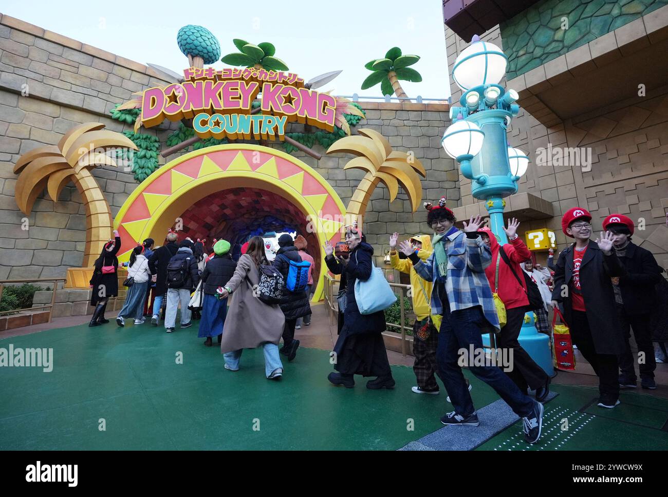 A new area "Donkey Kong Country" opens at Universal Studios Japan (USJ ...
