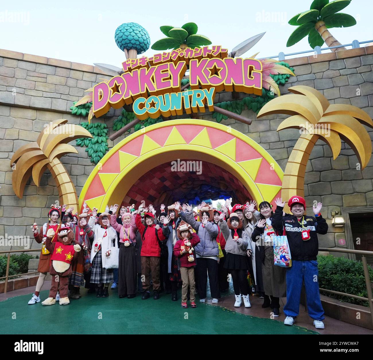 A new area "Donkey Kong Country" opens at Universal Studios Japan (USJ ...