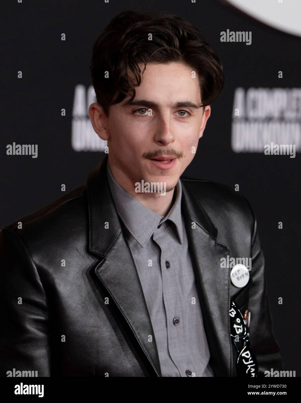 December 10, 2024, Hollywood, California, USA: Timothee Chalamet. World ...