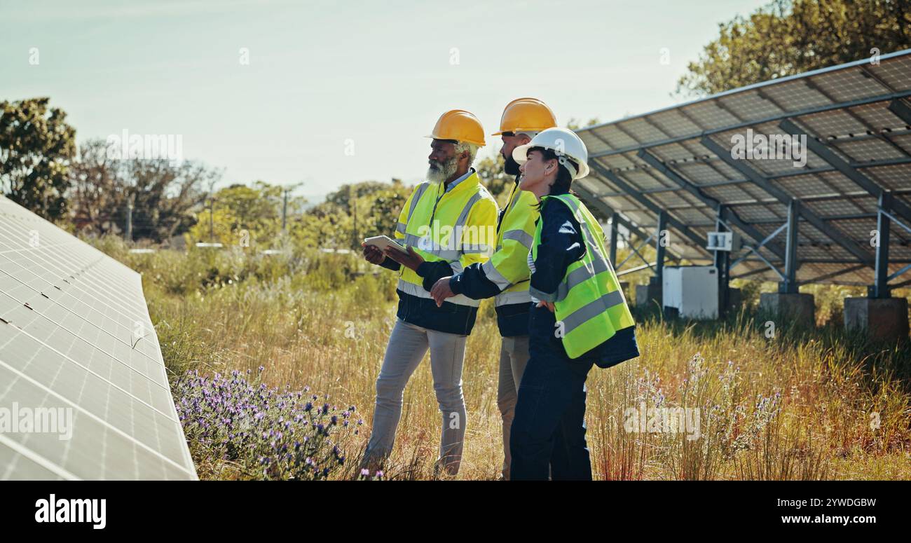 Solar panel inspection group hi-res stock photography and images - Alamy