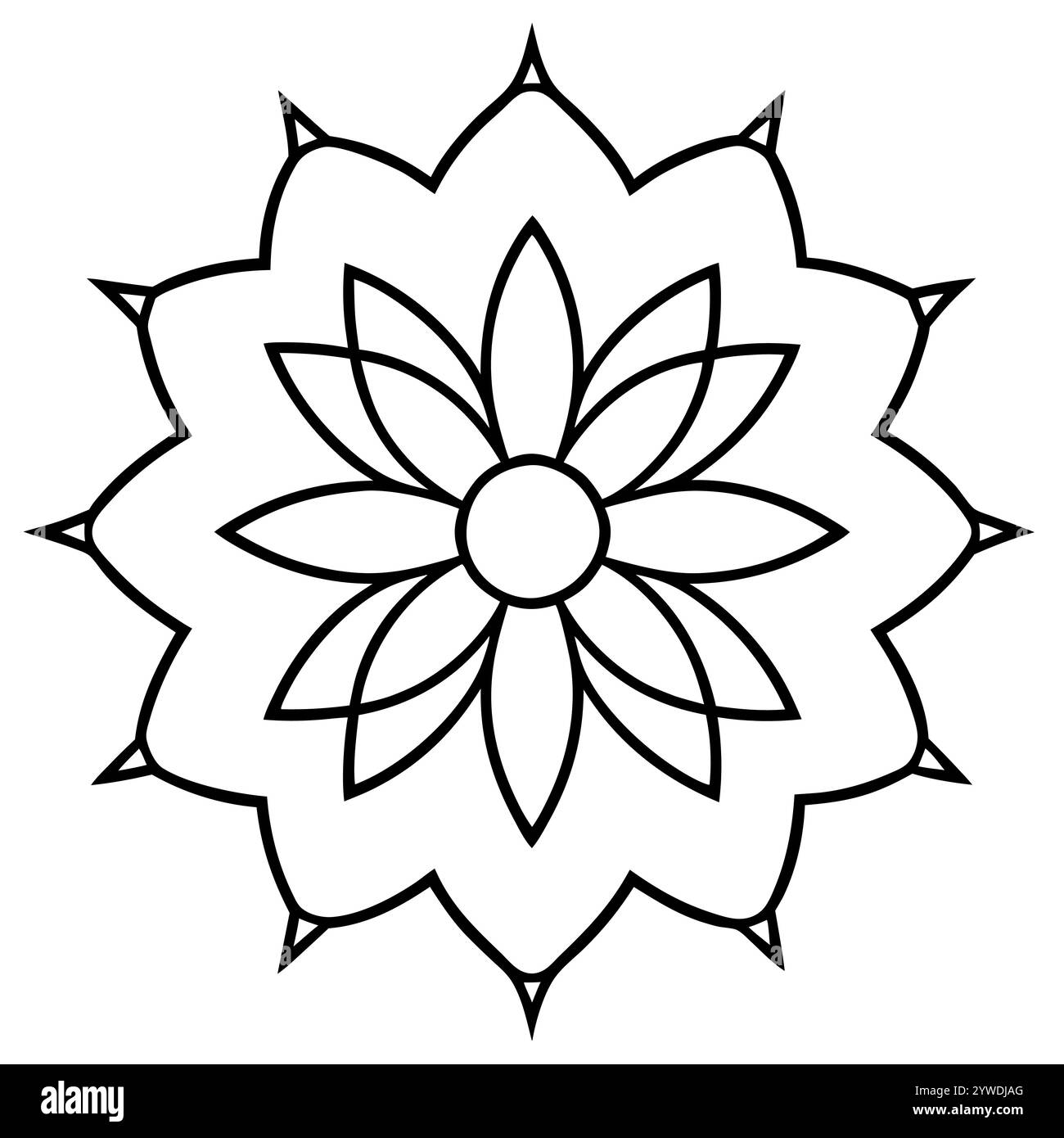Easy Mandala Coloring Book Pages for Adults to Relax, Experiences Give ...