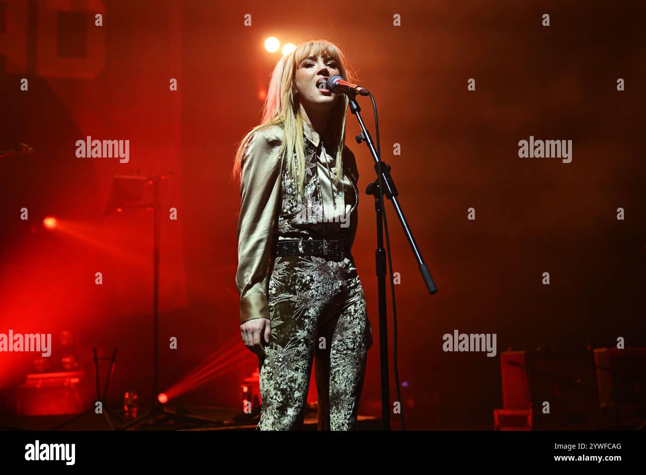 UK. 10th Dec, 2024. LONDON, ENGLAND - DECEMBER 10: Rianne Downey performing at Eventim Apollo on December 10, 2024 in London, England.CAP/MAR © MAR/Capital Pictures Credit: Capital Pictures/Alamy Live News Stock Photo