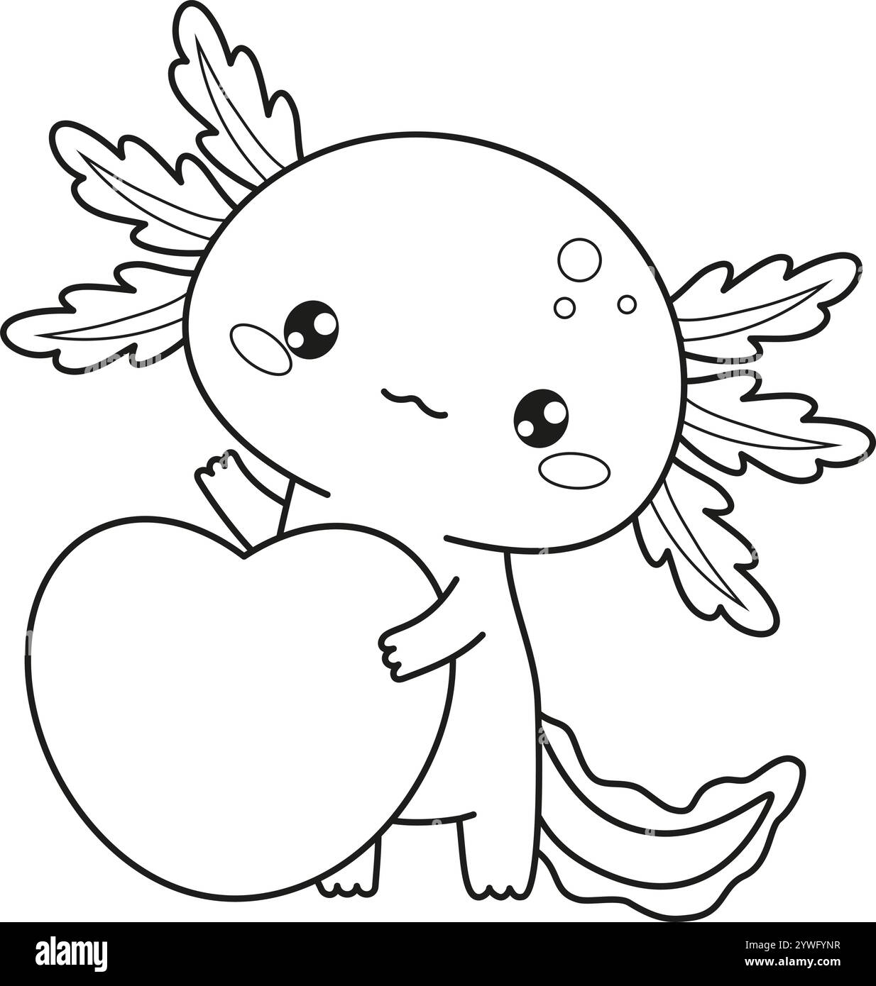 Axolotl Coloring Pages [2025]