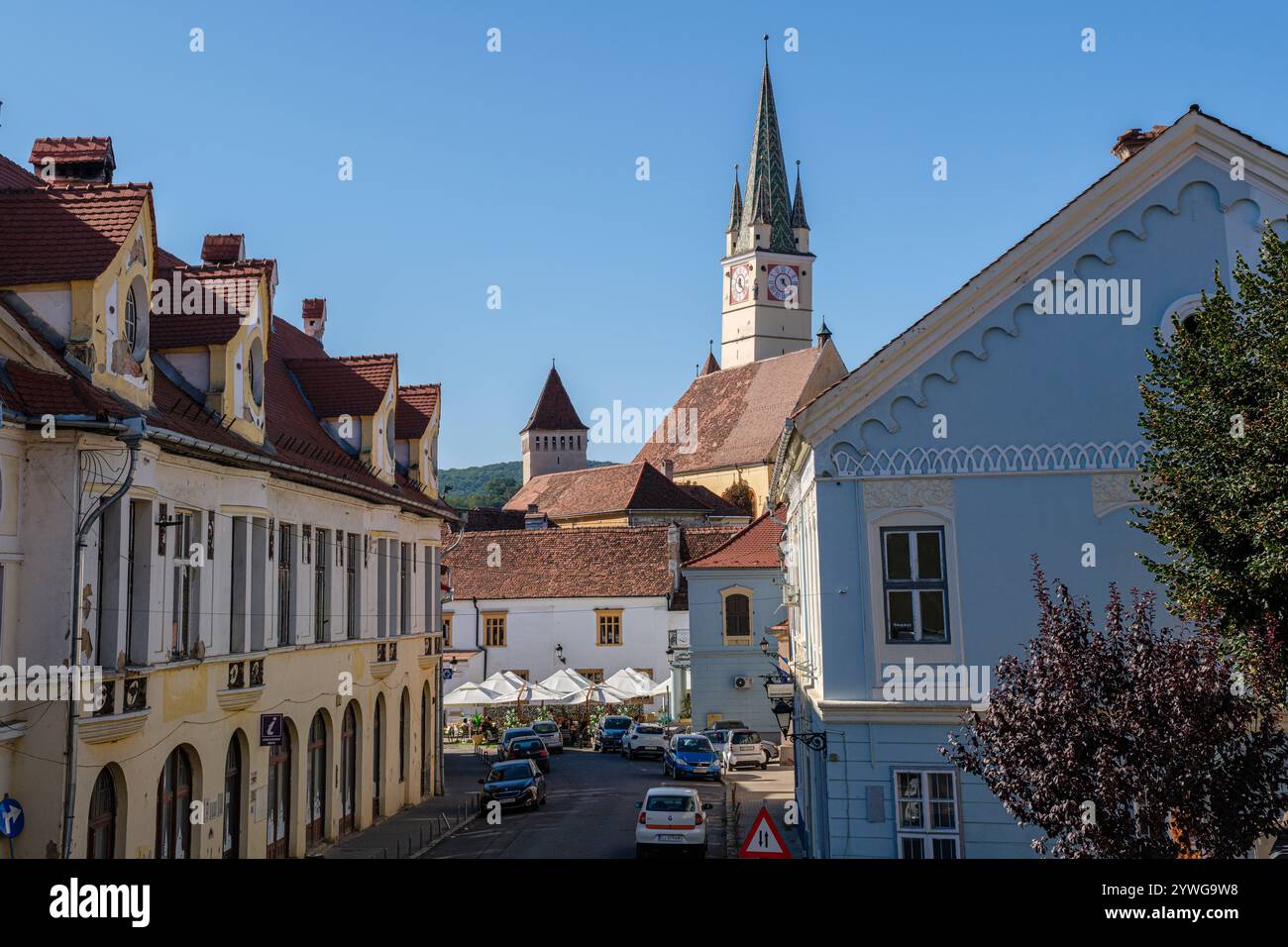 View down Strada Nicolae Iorga to Piața Regele Ferdinand I (King ...
