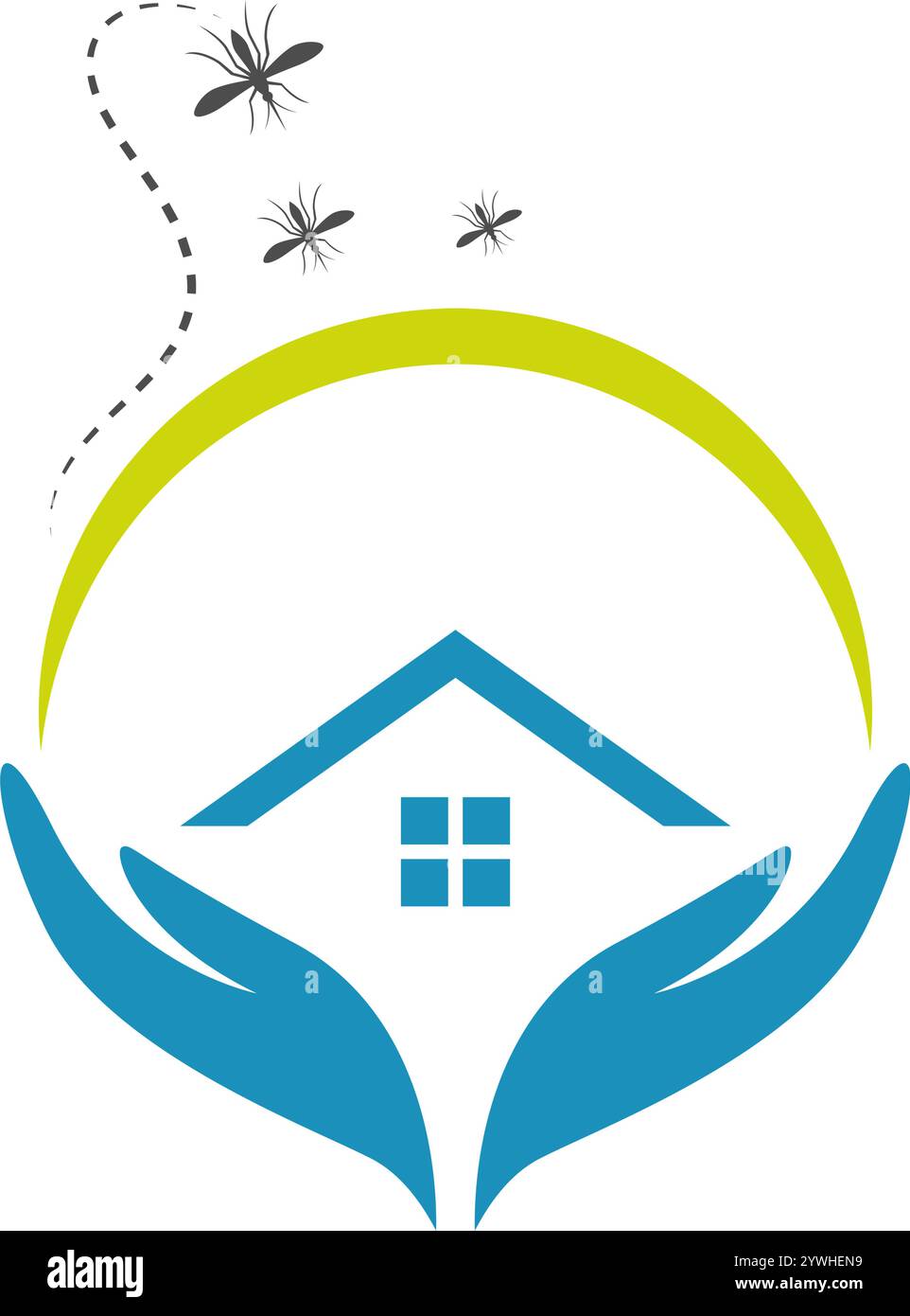 Mosquito icon logo design template Stock Vector Image & Art - Alamy