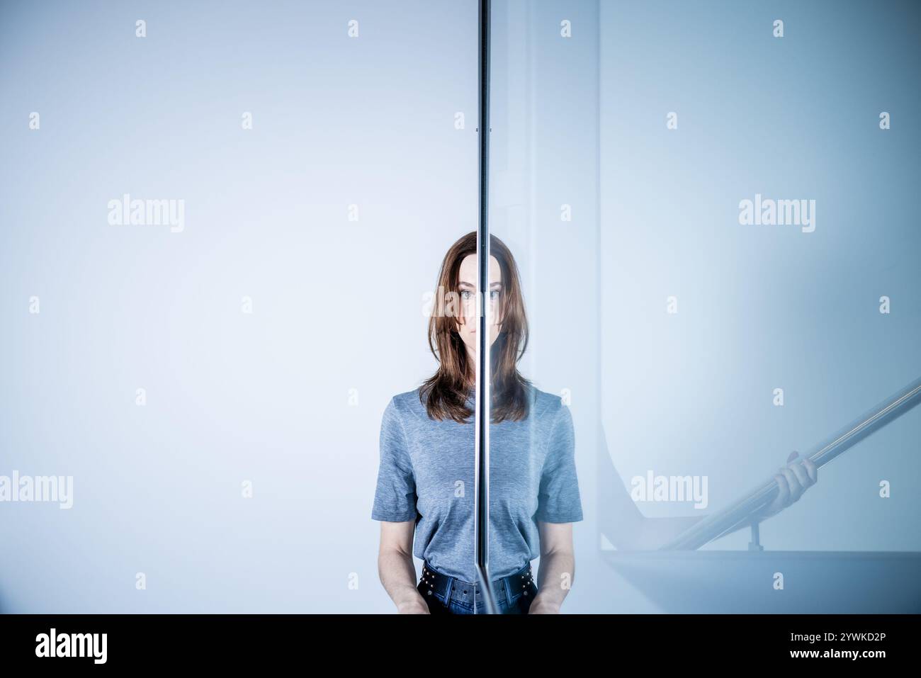 Berlin, Germany. 10th Dec, 2024. Actress Kim Riedle during a photo ...