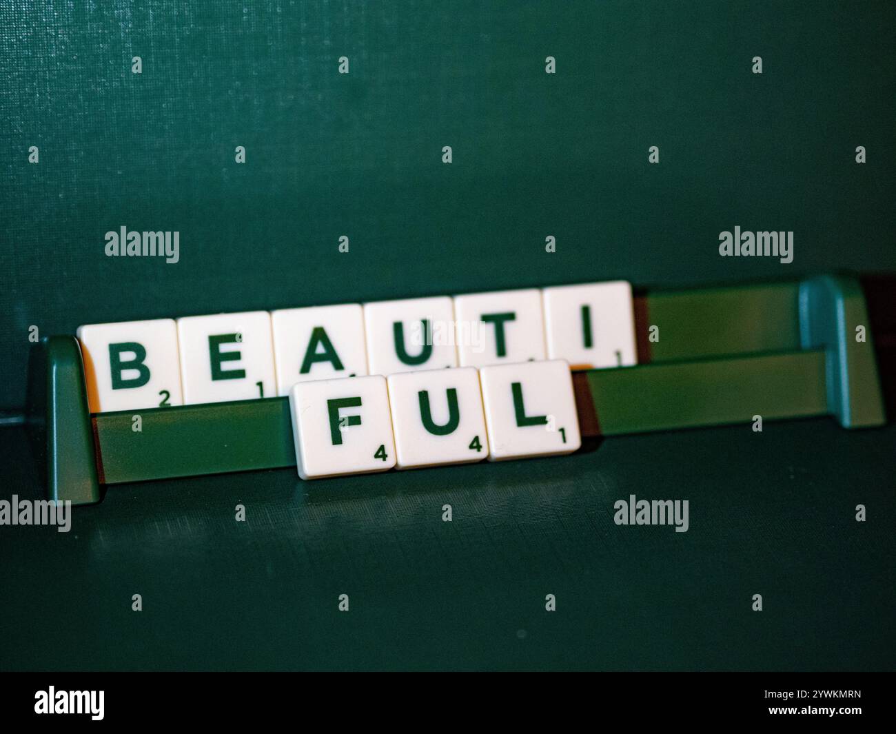 Scrable Game Example If gaming letters hi-res stock photography and images - Alamy