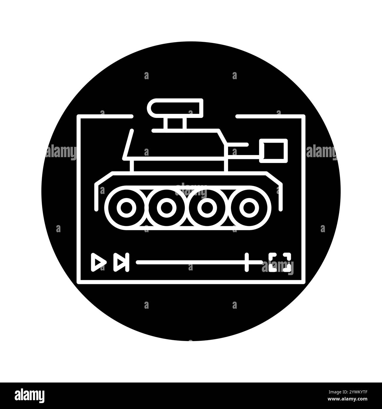 War genre line black icon. Sign for web page, mobile app, button, logo ...