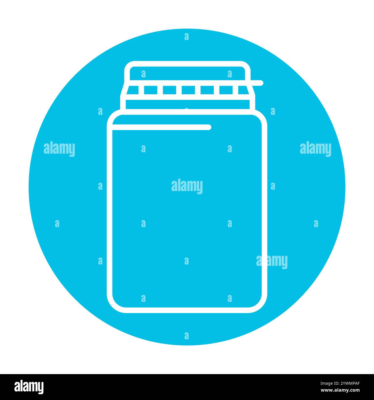 Vial line icon. Vector isolated element. Editable stroke. Stock Vector