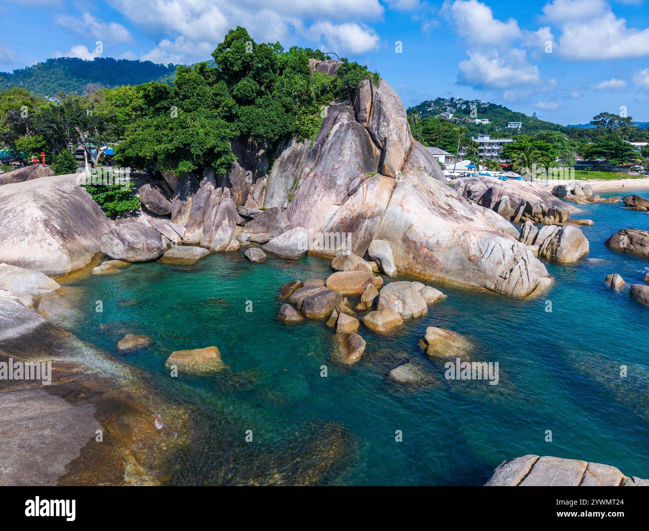 Grandfather rocks koh samui hi-res stock photography and