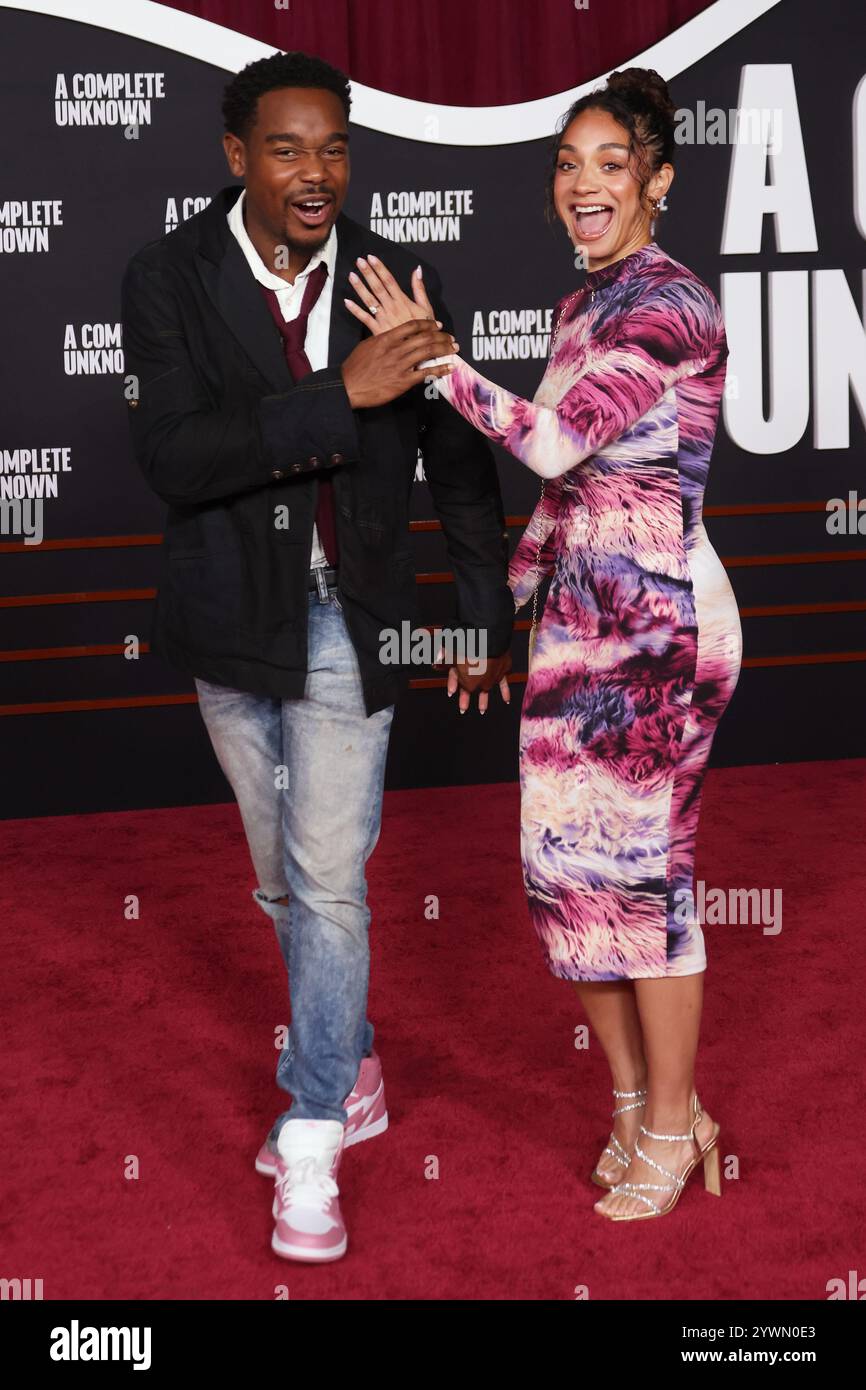 Los Angeles, USA. 11th Dec, 2024. Dexter Darden and Briah Nelson attend