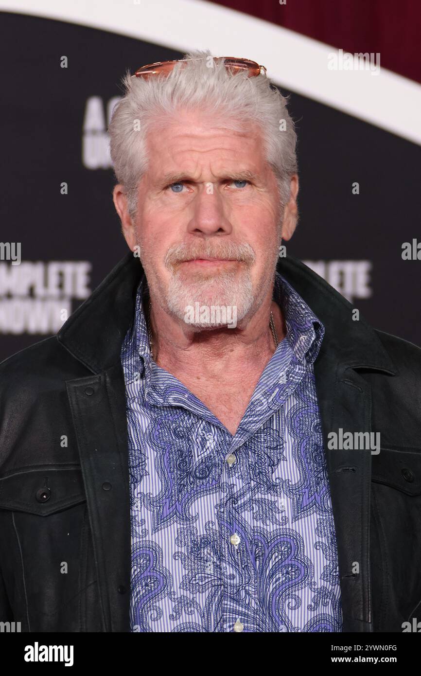 Los Angeles, USA. 11th Dec, 2024. Ron Perlman attends the Los Angeles Premiere of Searchlight