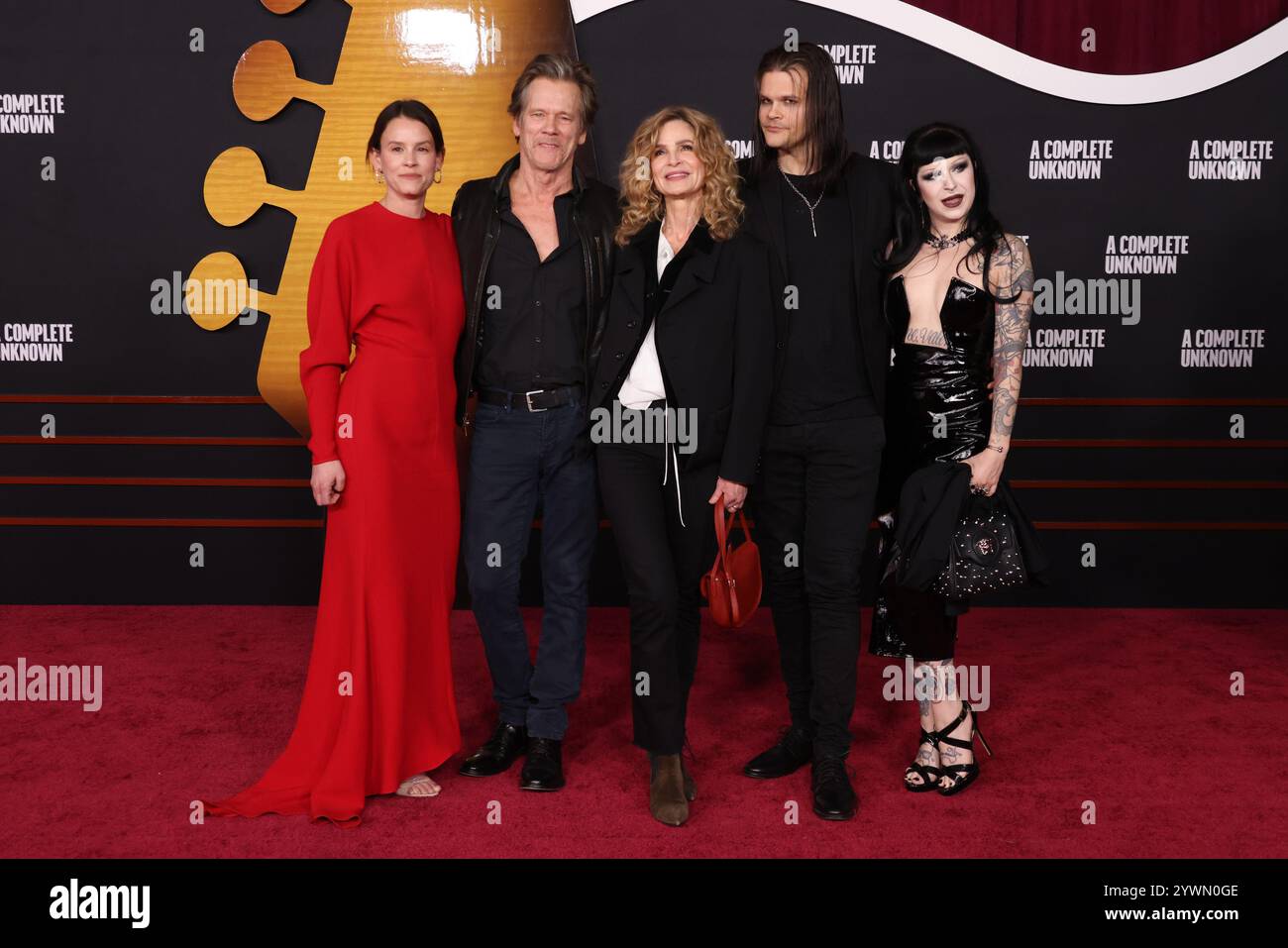 Los Angeles, USA. 11th Dec, 2024. Sosie Bacon, Kevin Bacon and Kyra