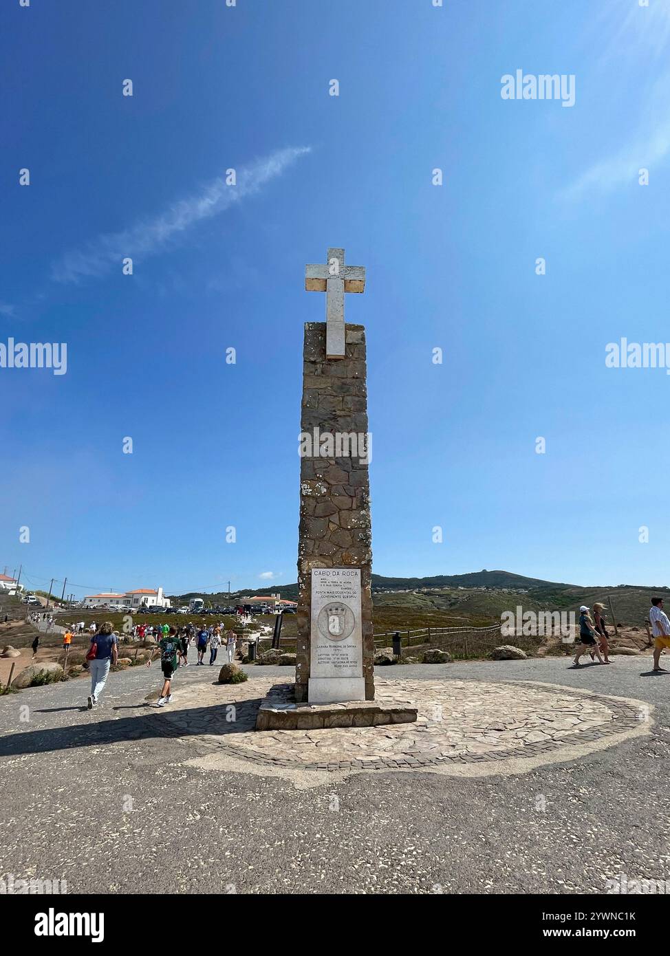 Cabo Da Roca Sign Portugal, Cabo da Roca Stock Photo - Alamy