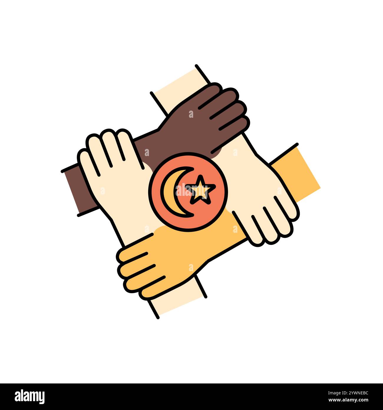 Muslim ummah Stock Vector Images - Alamy