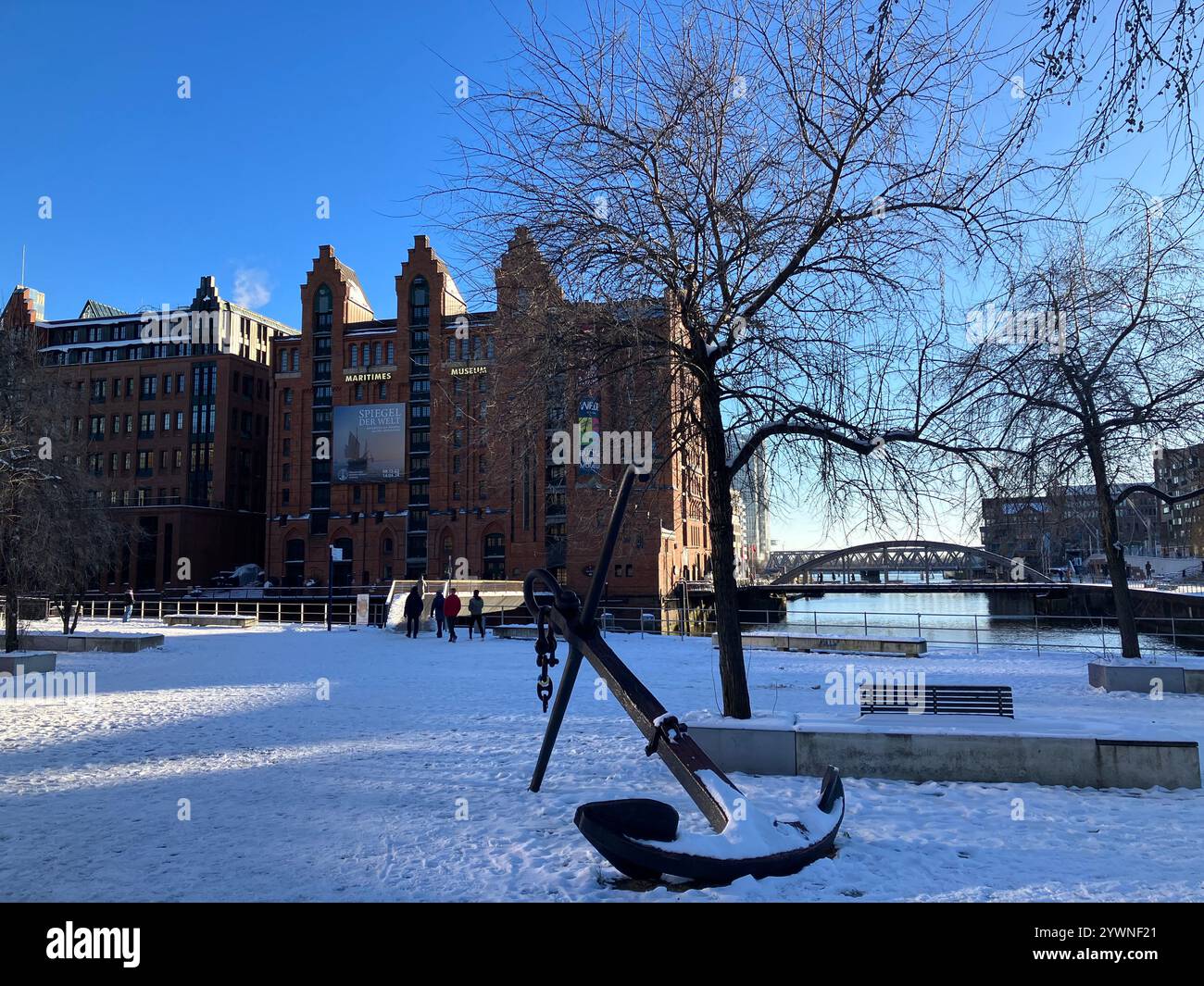 Internationales Maritimes Museum Hamburg in The Speicherstadt Warehouse District. HafenCity, Hamburg, Germany. 9th January 2024. - Smartphone Captured Stock Image