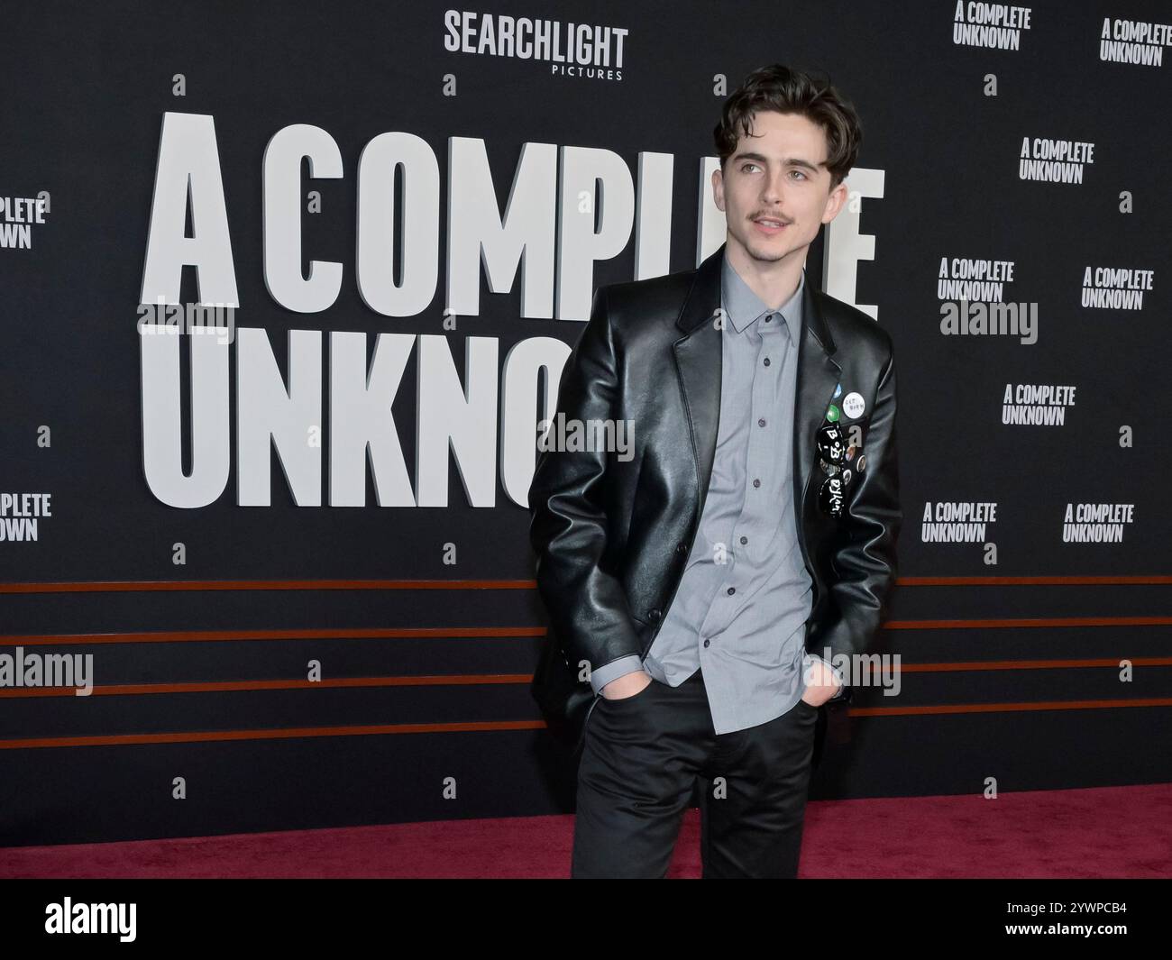 December 10, 2024, Hollywood, California, USA: Timothee Chalamet ...