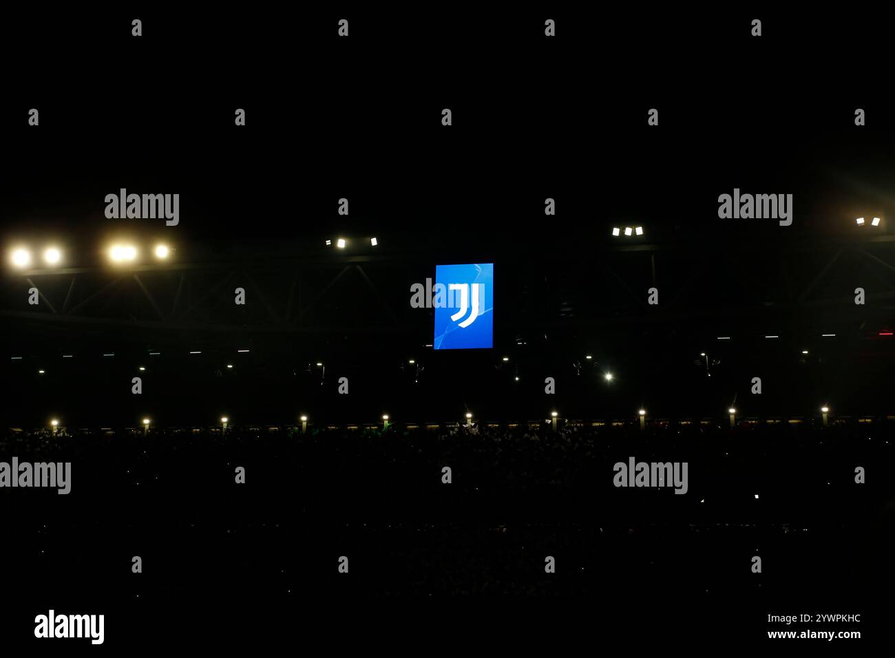 Turin, Italy. 11th Dec, 2024. View of the stadium during the Uefa Champions League 2024/25, football match between Juventus FC and Manchester City, on 11 December 2024, at Allianz Stadium Turin Italy. Credit: Nderim Kaceli/Alamy Live News Stock Photo