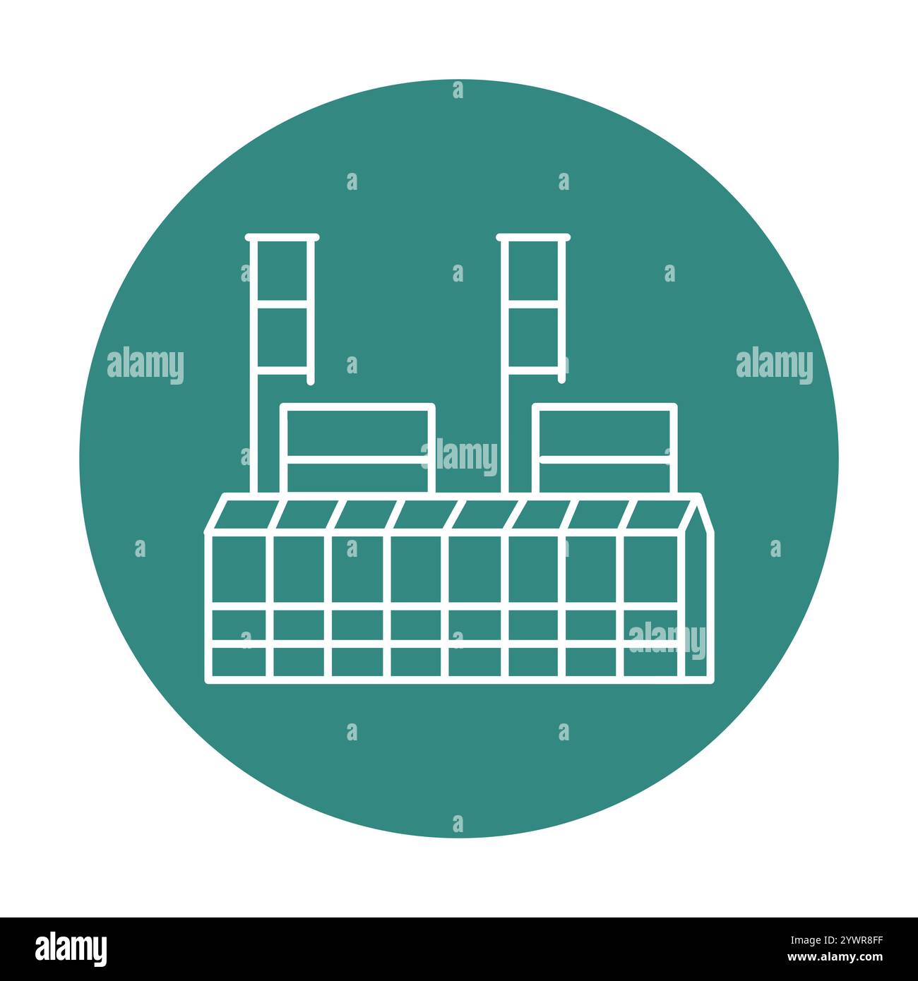 Alternative energy source. Vector isolated element. Stock Vector