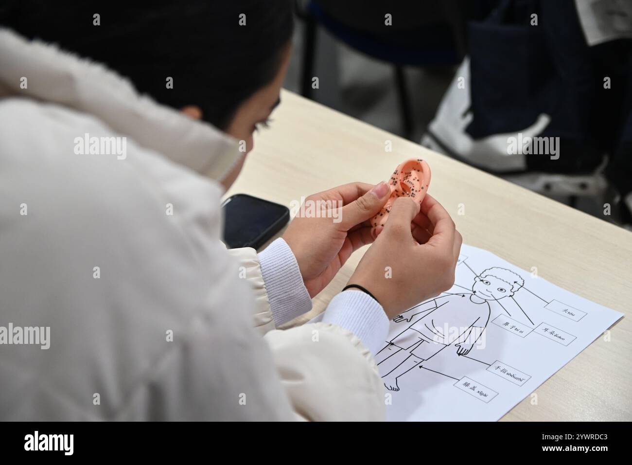 Acupoint hi-res stock photography and images - Alamy